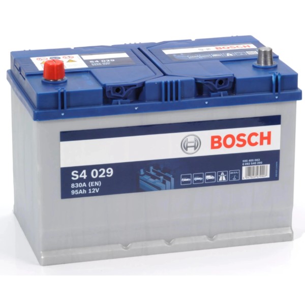 Фото - Автомобильный аккумулятор Bosch S4 12В 95А 830А L+ (0092S40290)